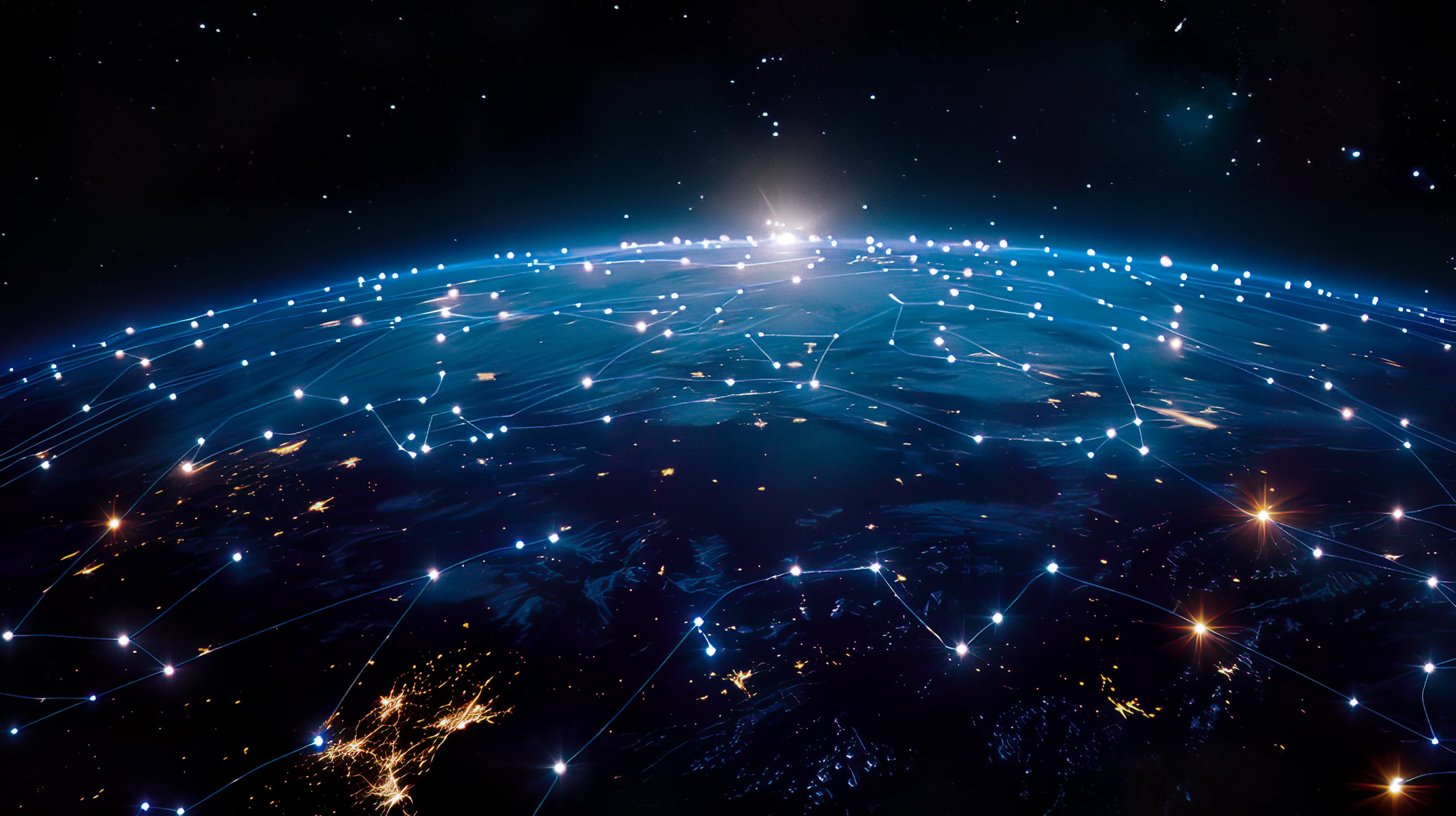 Satellite com Starlink Diagram